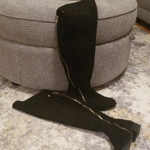 Over the knee boots.